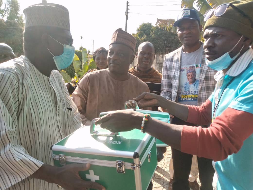 Dr. Bamshaal Benedict Mairiga KSM Donates Travel First Aid Kits to Consolidation for Greater Plateau 2023