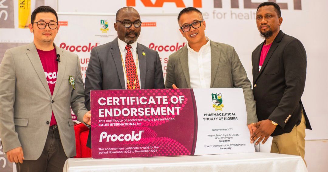 Procold collaborates with Pharmaceutical Society of Nigeria (PSN) to educate Nigerians on safe use of original and authentic medicine.