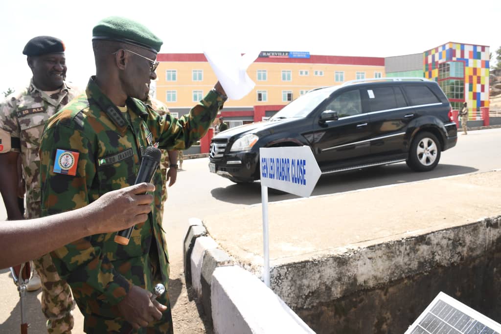 Nigeria’s Chief of Defence Staff Commissions Landmark Projects as He Visits Operation Safe Haven
