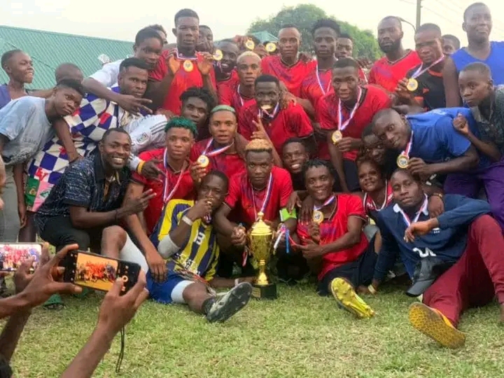 Young Stars FC Wins The Young Shall Grow Dynamic Empowerment Foundation TUBO UNITY CUP 2022/2023