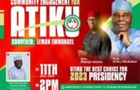Community Engagement for Atiku invites the general public to it’s forthcoming Program Tag Recover Nigeria