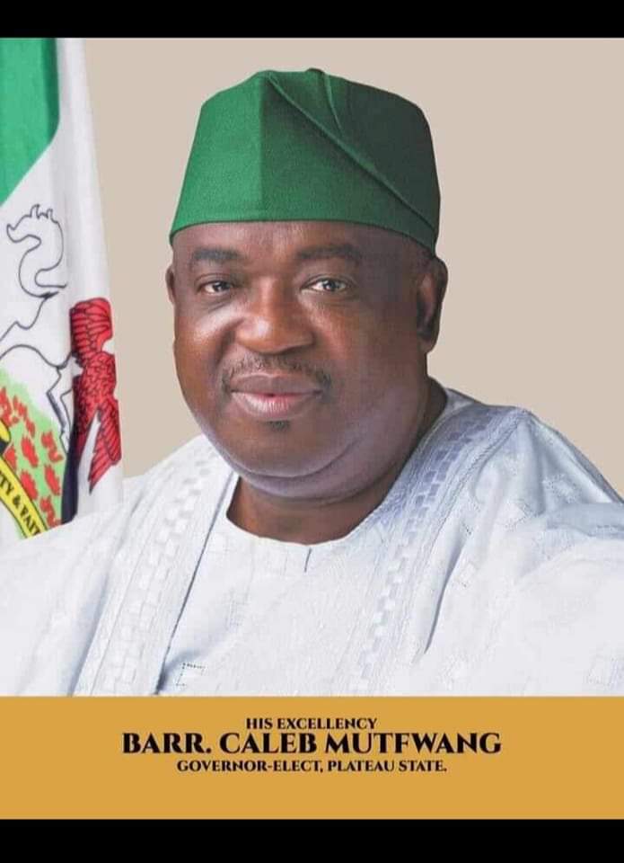 Plateau State Governor-elect, Barr. Mutfwang and State Assembly Members-elect Set to Receive Certificates of Return