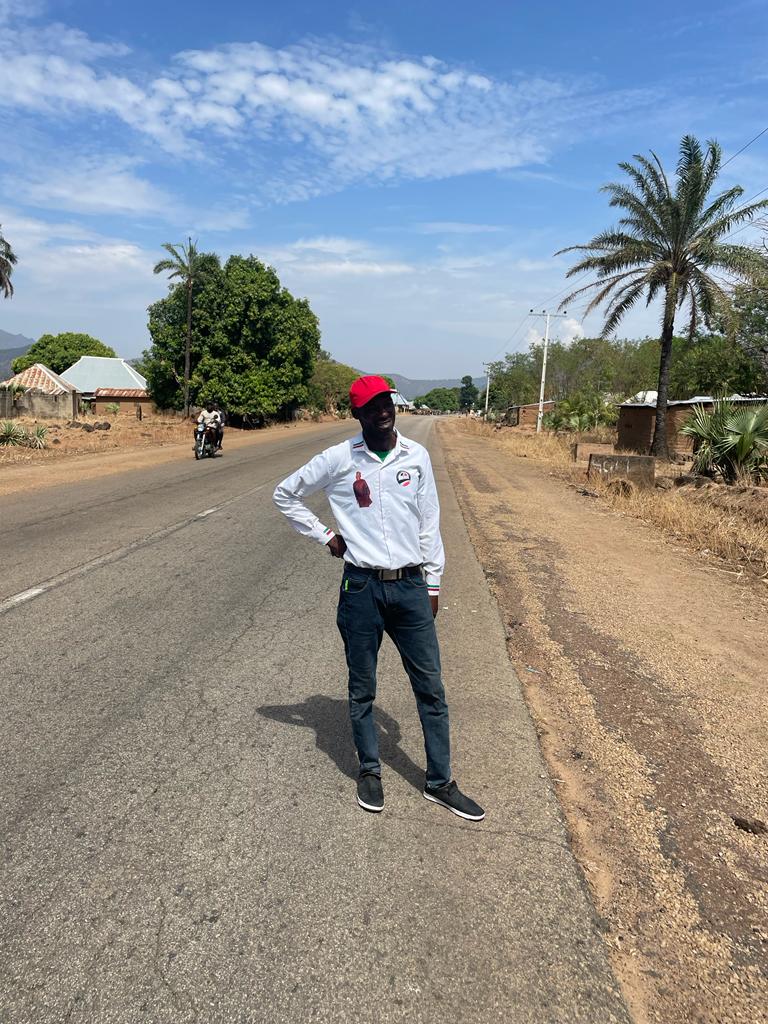 Plateau: Man treks 130 Kilometers to celebrate Governor-Elect, Mutfwang’s victory
