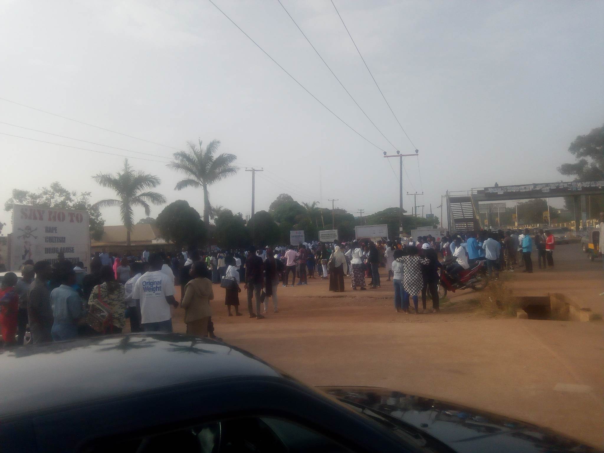 Protest Disrupts School Activities at Plateau State Polytechnic
