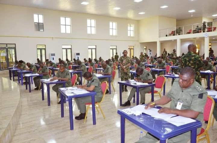 Chief of Army Staff, Lt. Gen. Yahaya Flags off Maiden Edition of Captain to Major Written Promotion Examination