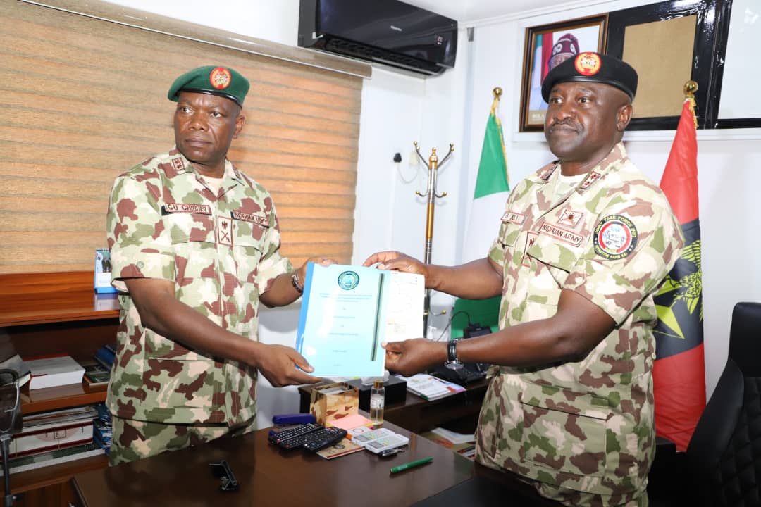 Maj. Gen. Gold Chibuisi Now Commander Operation Hadin Kai