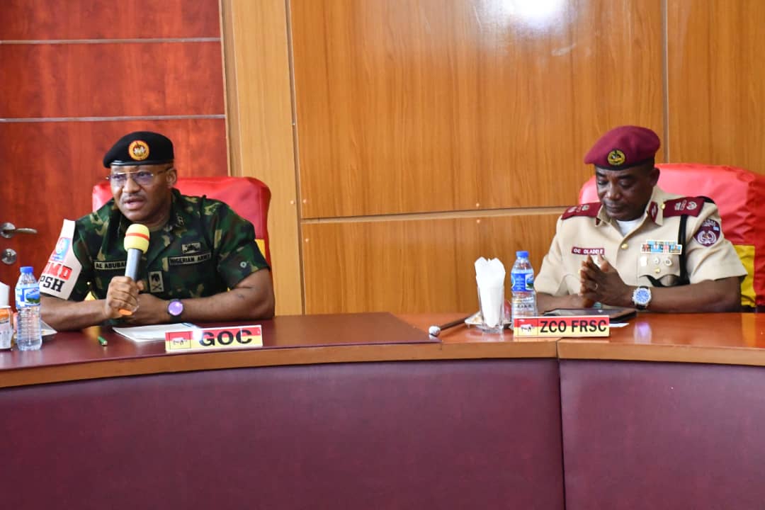 Nigerian Army in Plateau State Partners Federal Road Safety Corps on Safety of Troops