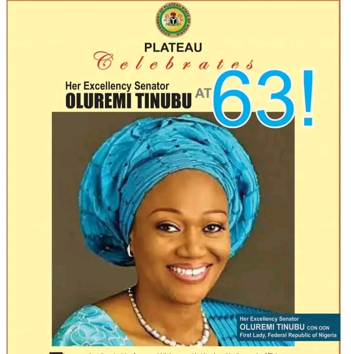 Gov. Mutfwang Salutes Nigeria’s First Lady, Sen. Oluremi Tinubu @ 63