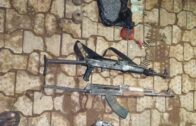 OPSH Troops on Operations Hakorin Damisa Burst Gun Manufacturing Syndicate, Recovers 26 Weapons, Combat Gears and Cache of Ammunition