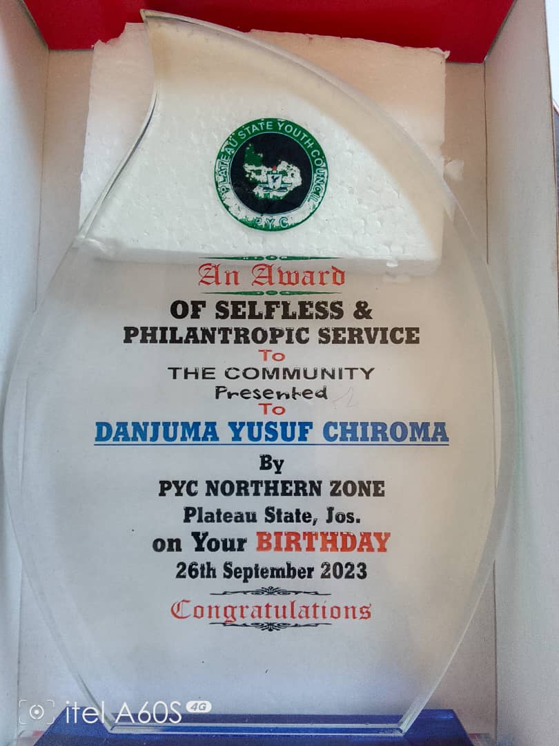 PYC Northern Zone Honours Danjuma Chiroma For Selfless Services