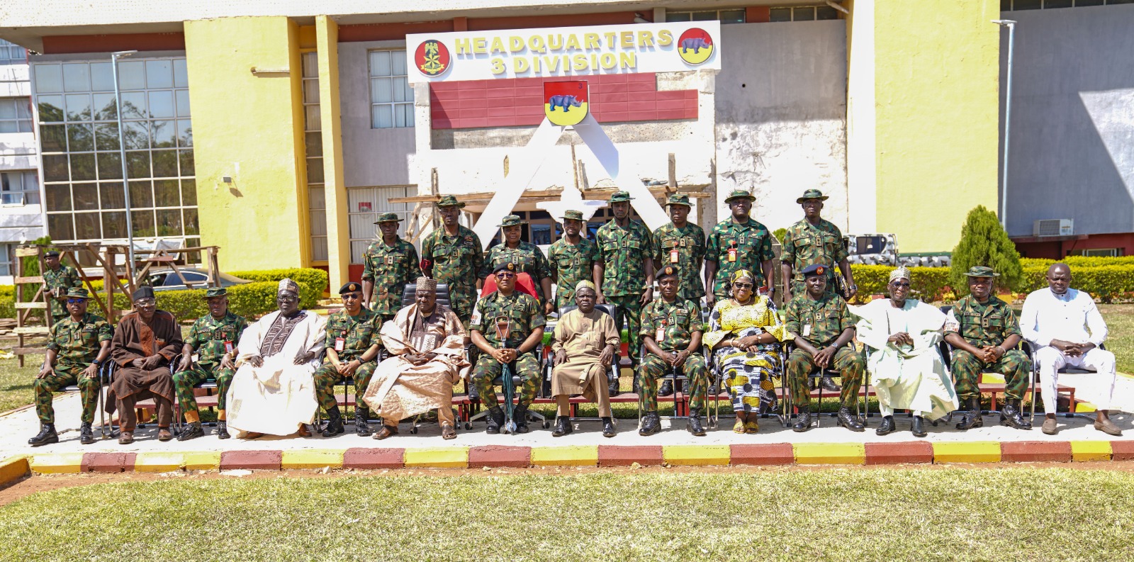 Mwaghavul Nation’s Delegation Visits GOC 3 Division, Lauds OPSH Troops