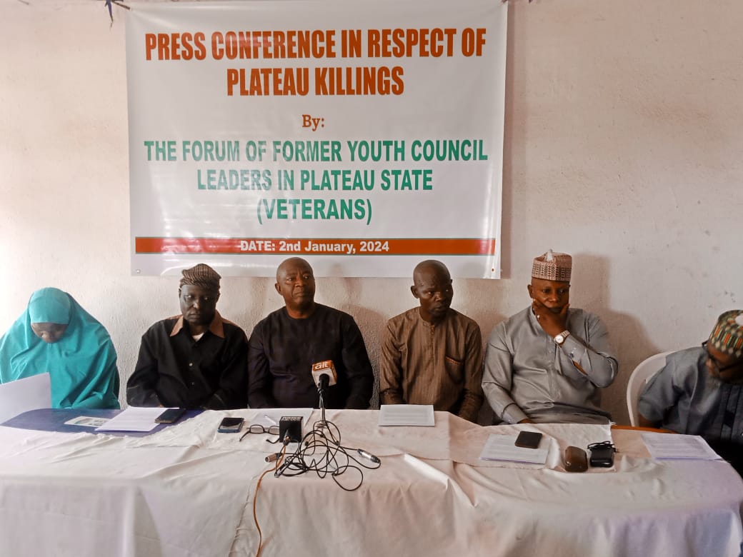 Press release: past youth leaders add voice to Plateau killings.