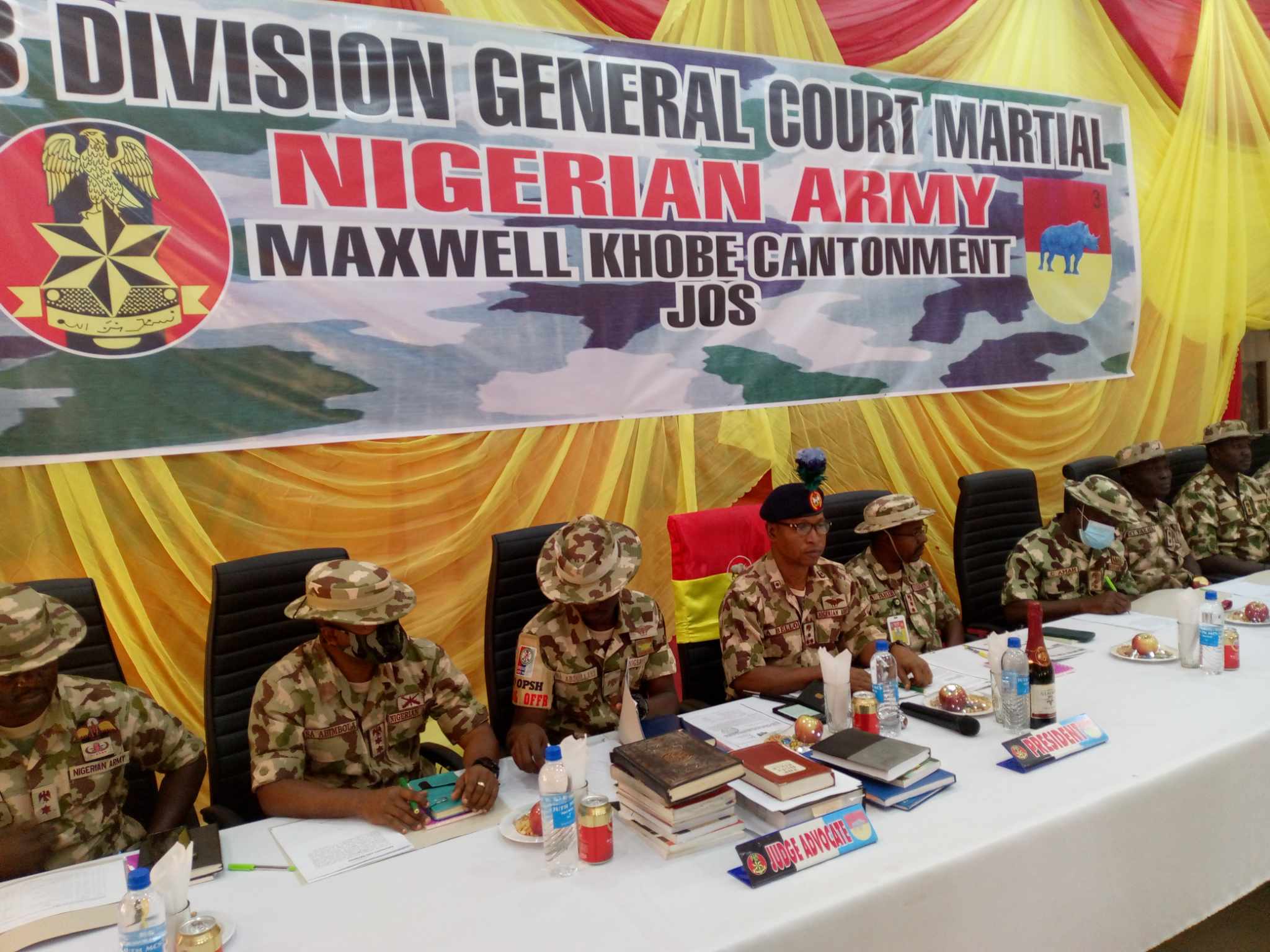 Nigerian Army Reiterates Commitment to Upholding Discipline as 3 Division General Court Martial is Inaugurated