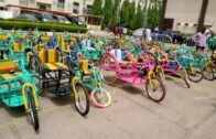 Beautiful Gate Donates 60 Tricycle wheelchairs, Walker, and Crutches to People with disabilities in Abuja.