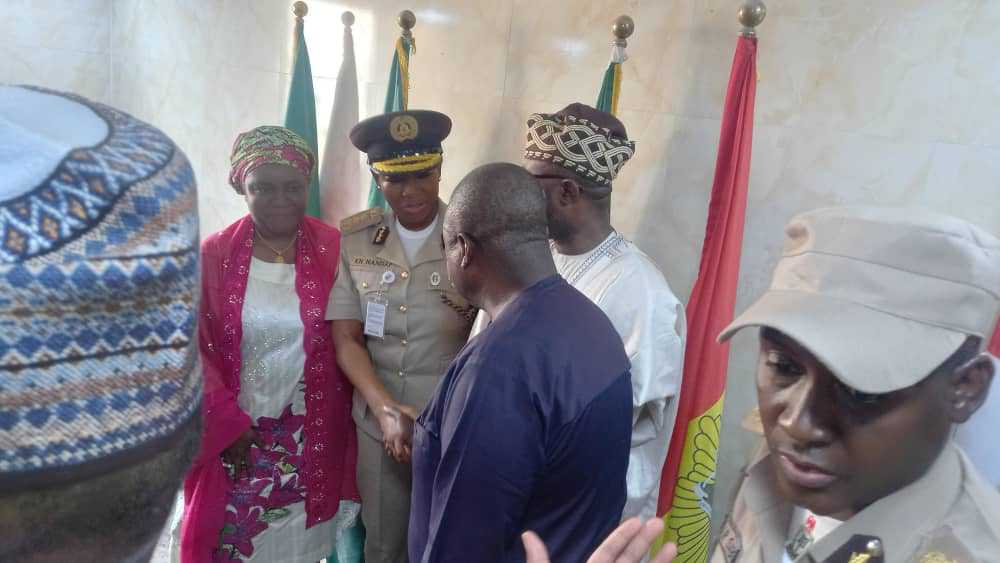 Sen. Mwadkwon Attends Swearing-in of New Immigration Boss, Mrs Kemi Nandap, Charges Her to Serve Meticulous and Make Plateau Proud