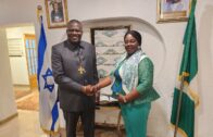NCPC Boss, Bishop Stephen Adegbite Meets Nigeria’s Ambassador to Israel Amb. Mrs Agatha Afoekelu, Ground Handlers in Israel (Photos)