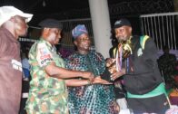 Gen. Abubakar Charges Youths to Engage in Productive Ventures, Present Trophy to Winner of Operation Safe Haven Football Tournament