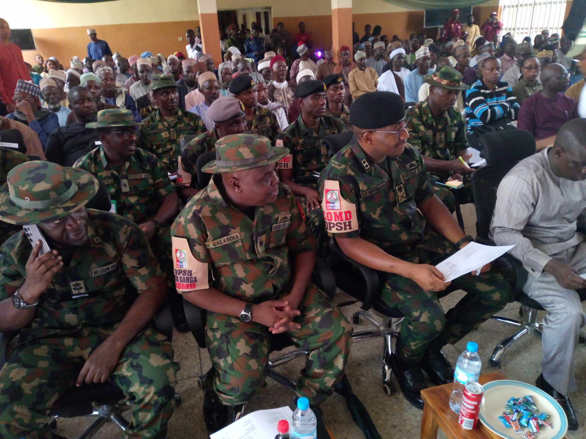Maj. Gen. Abubakar Engage Stakeholders in Sanga LGA, Kaduna State Towards Achieving Lasting Peace