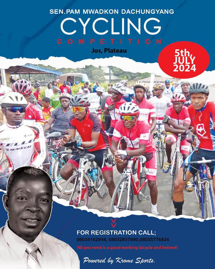 Senator Pam Mwadkon Dachungyang Cycling Competition Set for July 5th, 2024