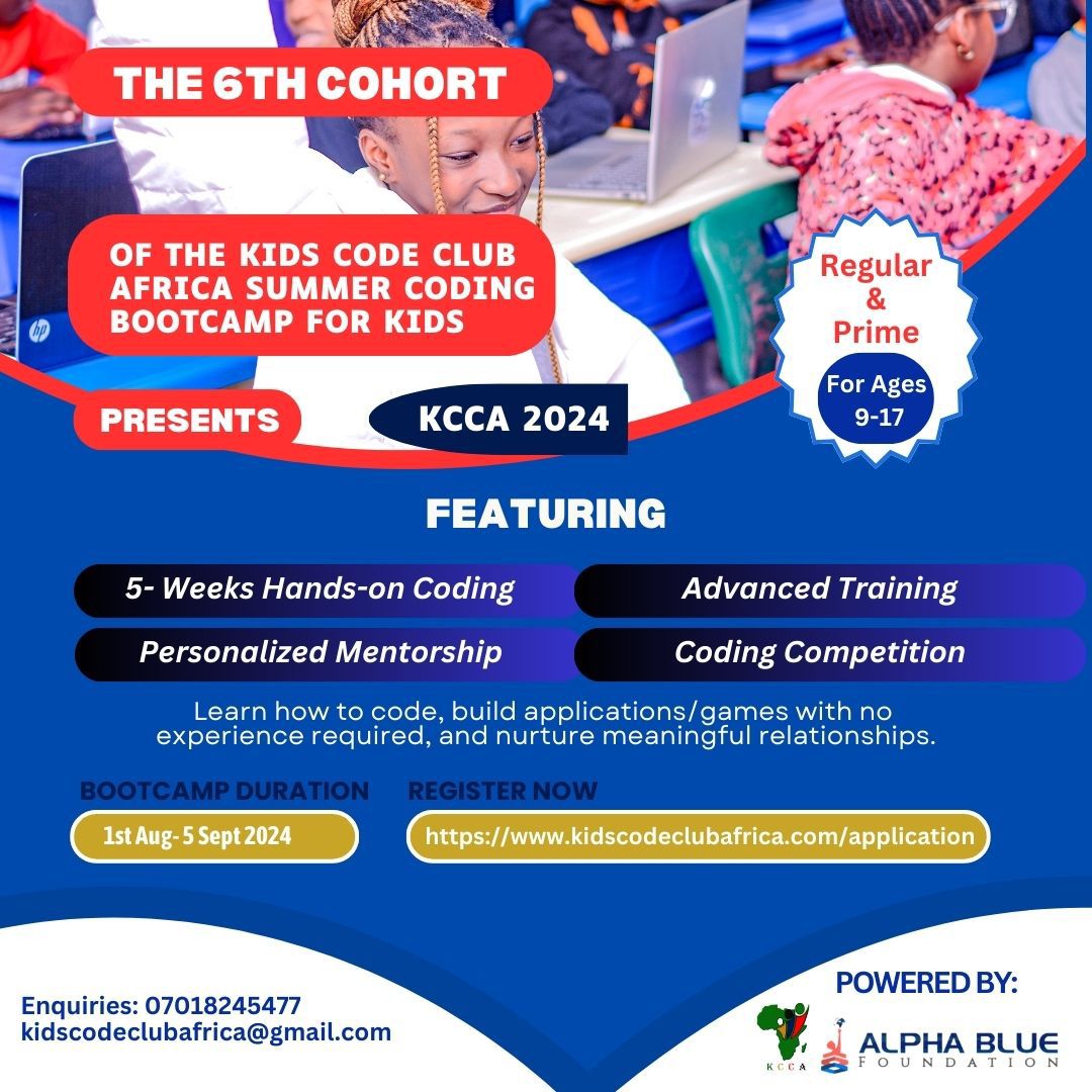 Alpha Blue Foundation Announces Commencement of its Kids Code Club Africa 6th Cohort