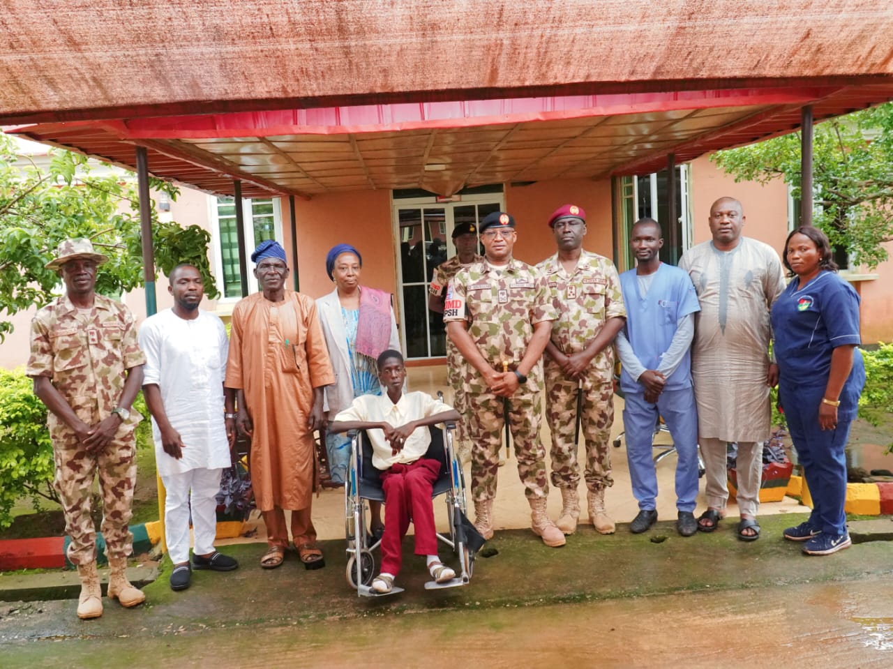 3 Division/Operation Safe Haven Gifts Wheelchair to Physically Challenged Student, Sewing Machines to MDHIP Beneficiaries