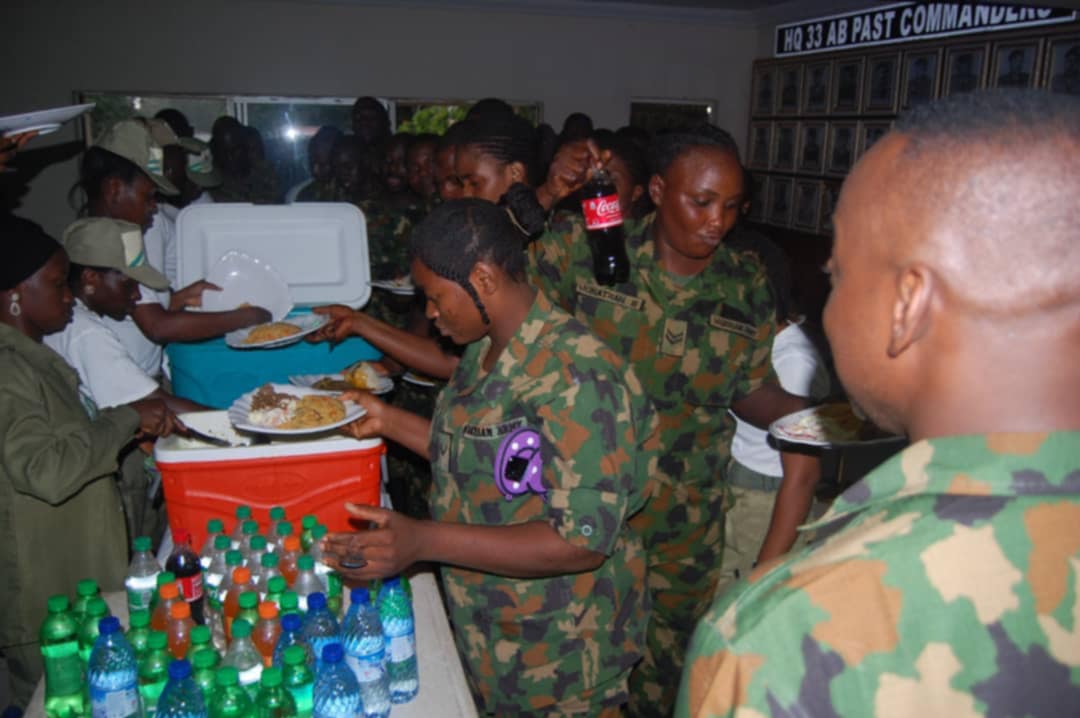 Troops’ Motivation: Brig. Gen. Egbe Feeds, Rewards Commitment, Hard Work