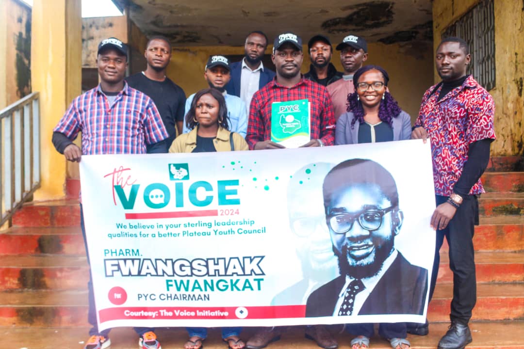 The Voice Initiative Endorses Pharm. Fwangshak Fwangkat for Plateau Youth Council Chairman