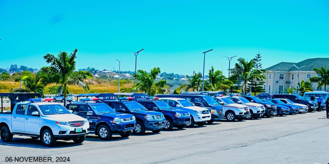 Plateau Gov. Mutfwang Donates Refurbished Vehicles to Security Agencies to Boost State’s Security