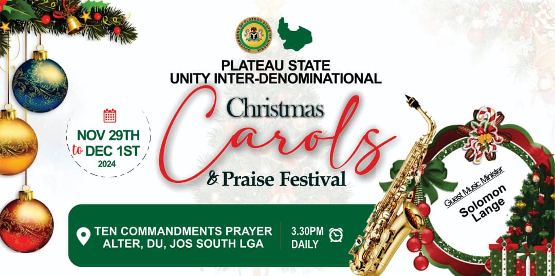 All is Set for Plateau State Maiden Unity Christmas Carols and Praise Festival