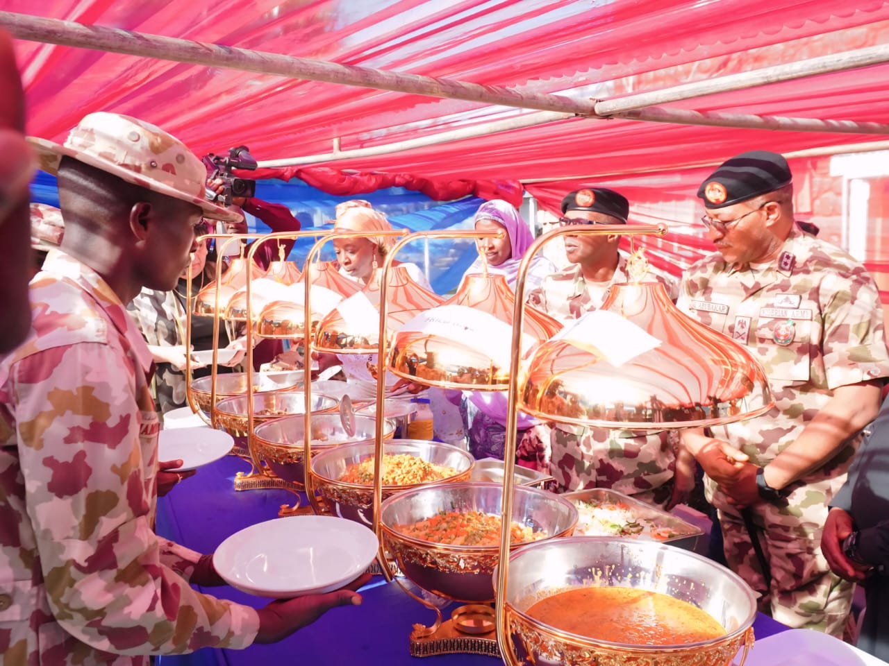 Chief of Army Staff Celebrates Christmas With Troops of 3 Division and Operation Safe Haven Jos