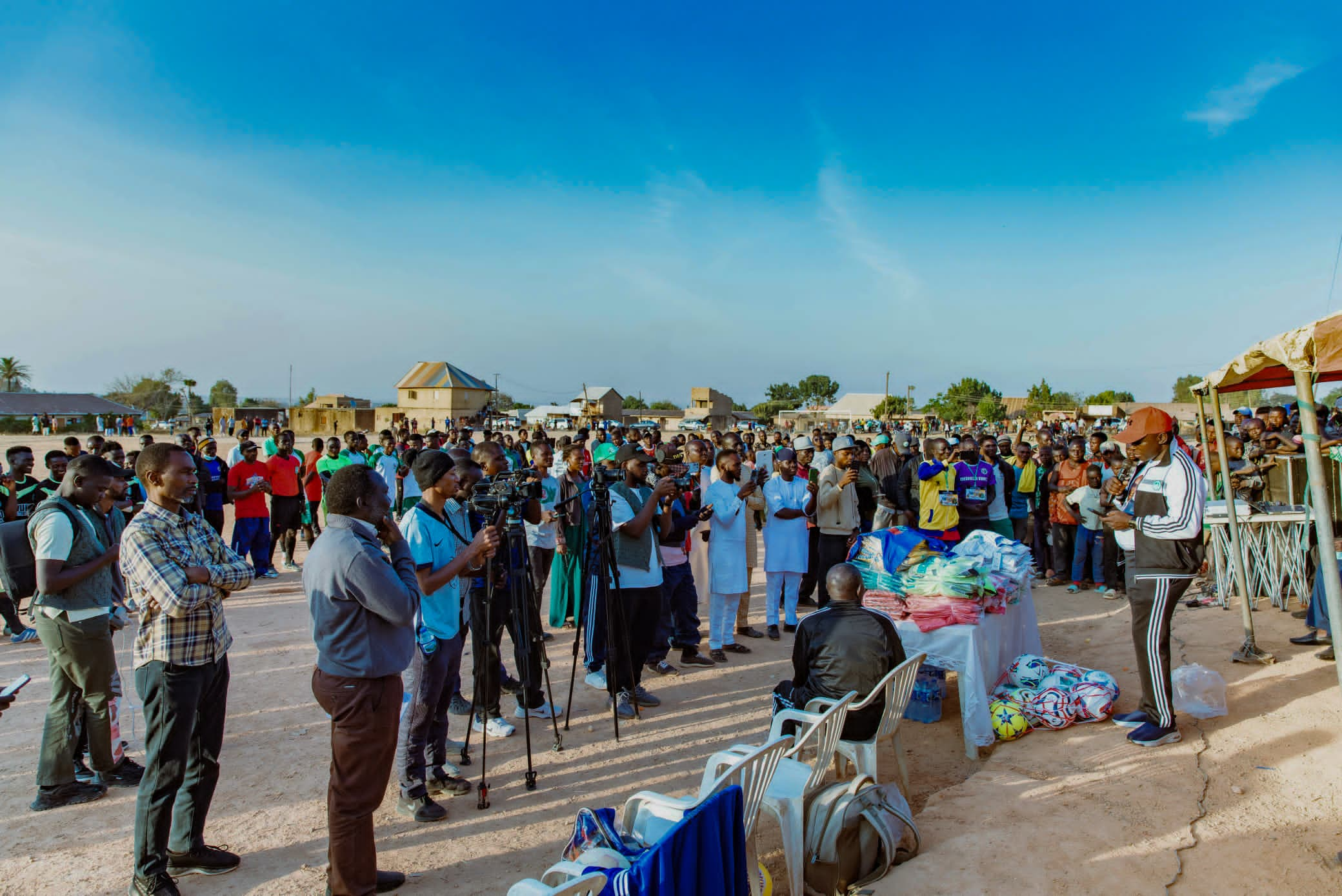 Gov. Mutfwang’s Spokesperson Kicks Off Peace and Unity Football Tournament, Appeal to FIFA Agents and Team Managers to Identify Talented Players