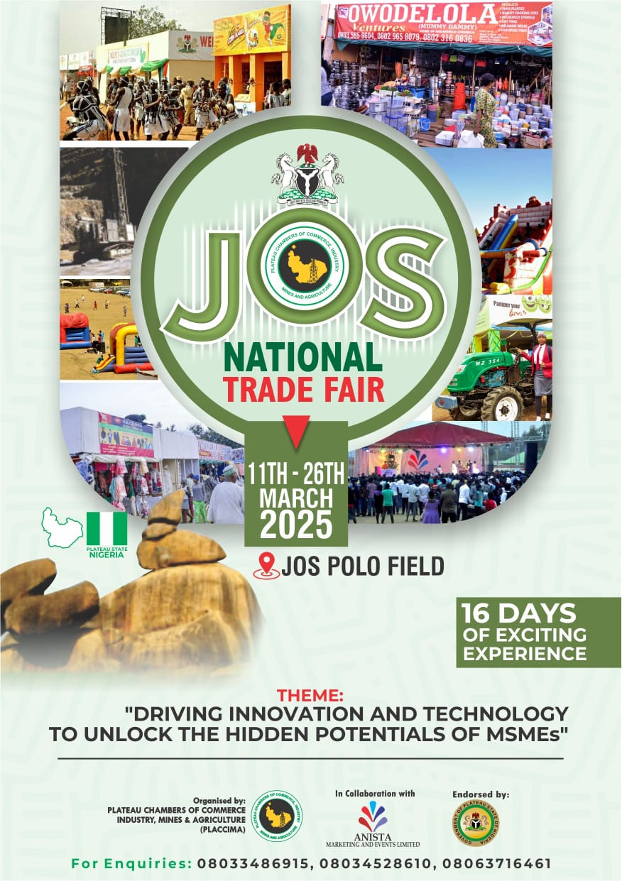 Innovation and Business to Be Spotlighted at 2025 National Trade Fair in Jos