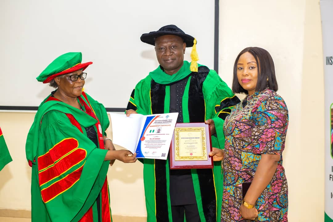 Institute of Global Peace and Conflict Management Confers Professional Fellowship on NCPC’s Olalekan Olarewaju