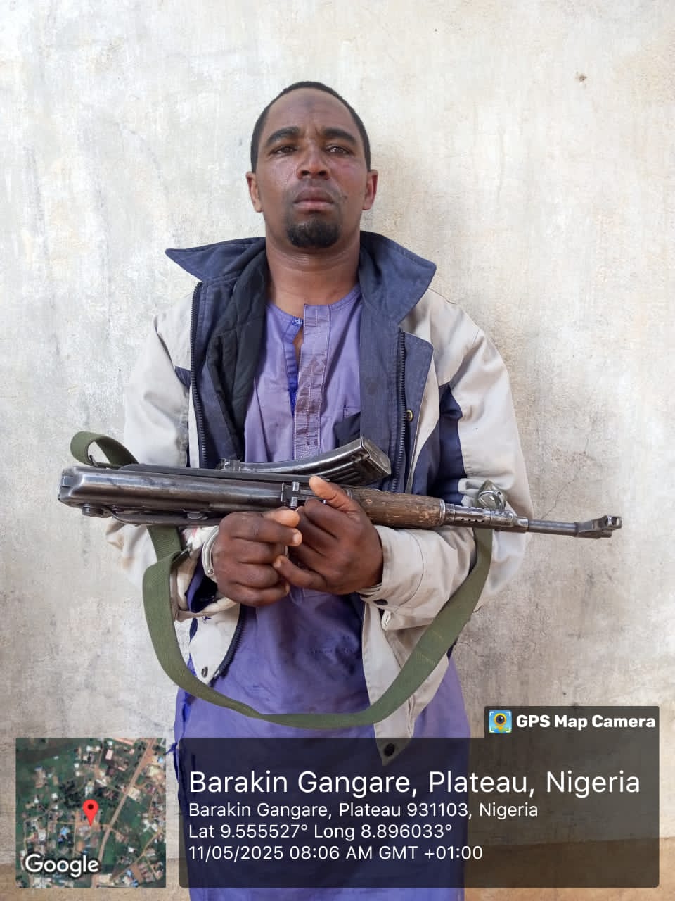 Troops of 3 Division/Operation Safe Haven Apprehend Notorious Gunrunners, Recover Weapon in Plateau State