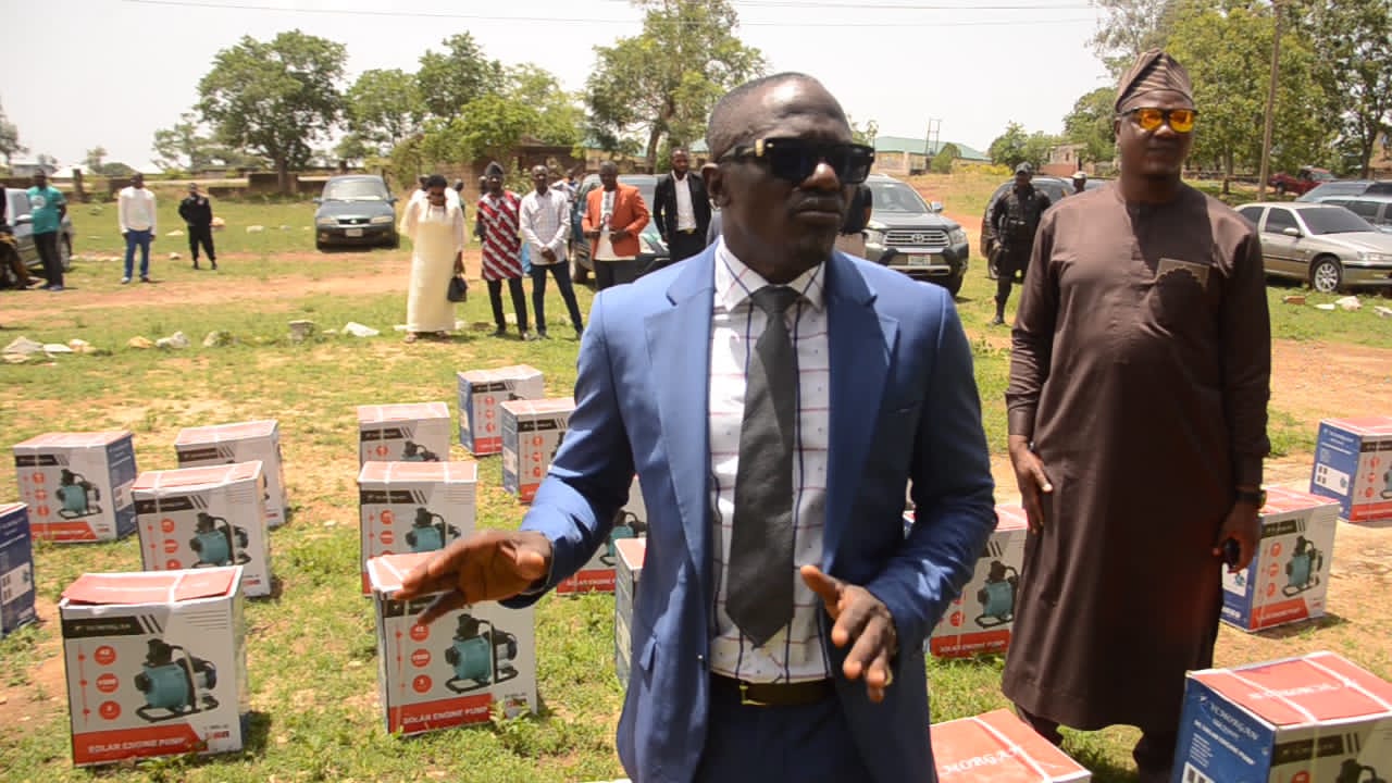 HON. ASAMA AGO EMPOWERS CONSTITUENTS WITH SOLAR PUMPING MACHINES