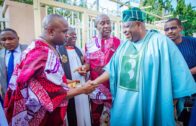Governor Mutfwang Celebrates Father’s Day With Men, Emphasizes Divine Connection for True Rest