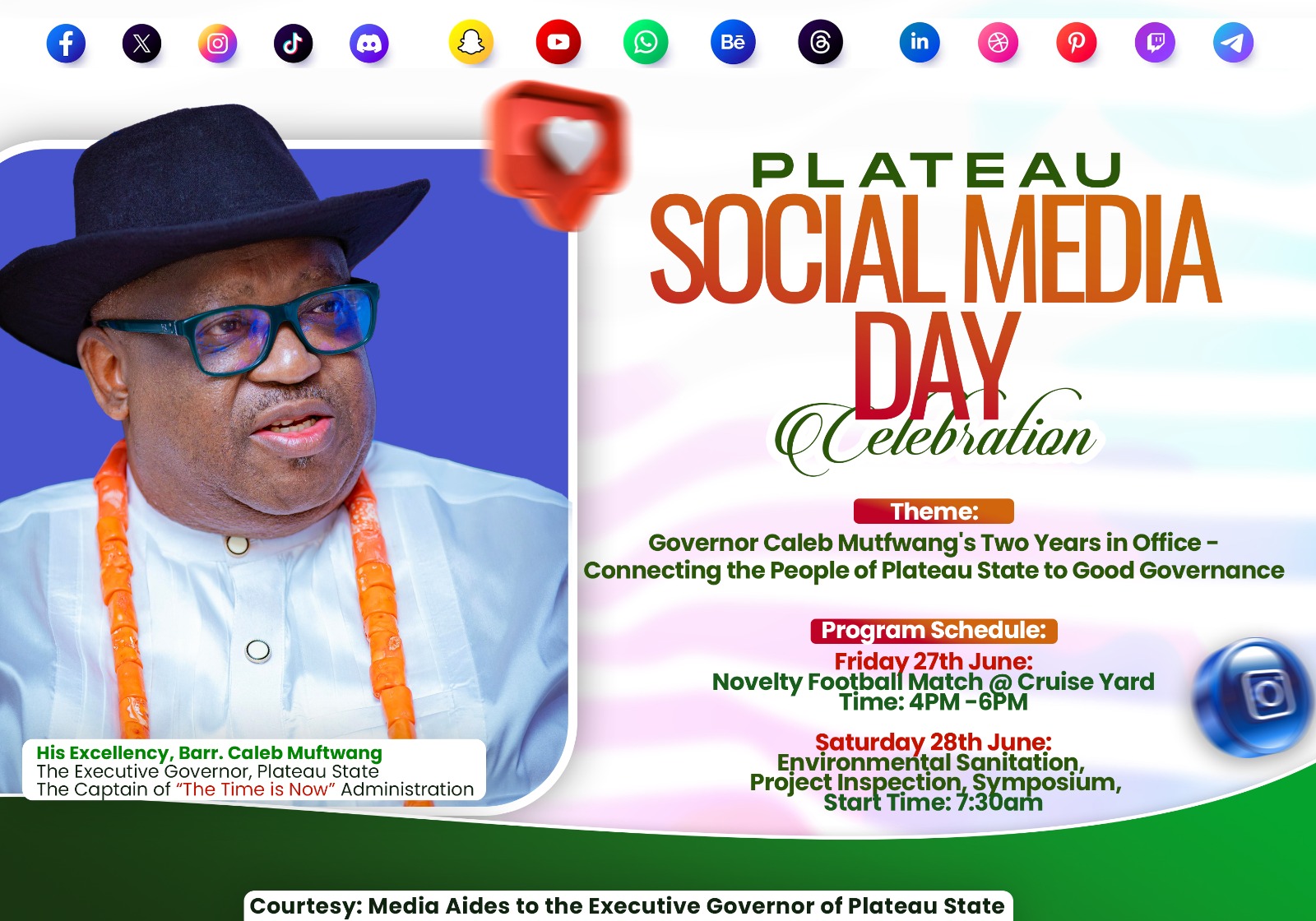 Plateau Social Media Day 2025: Media Aides Tour Projects to Mark Governor Mutfwang’s Two Years in Office