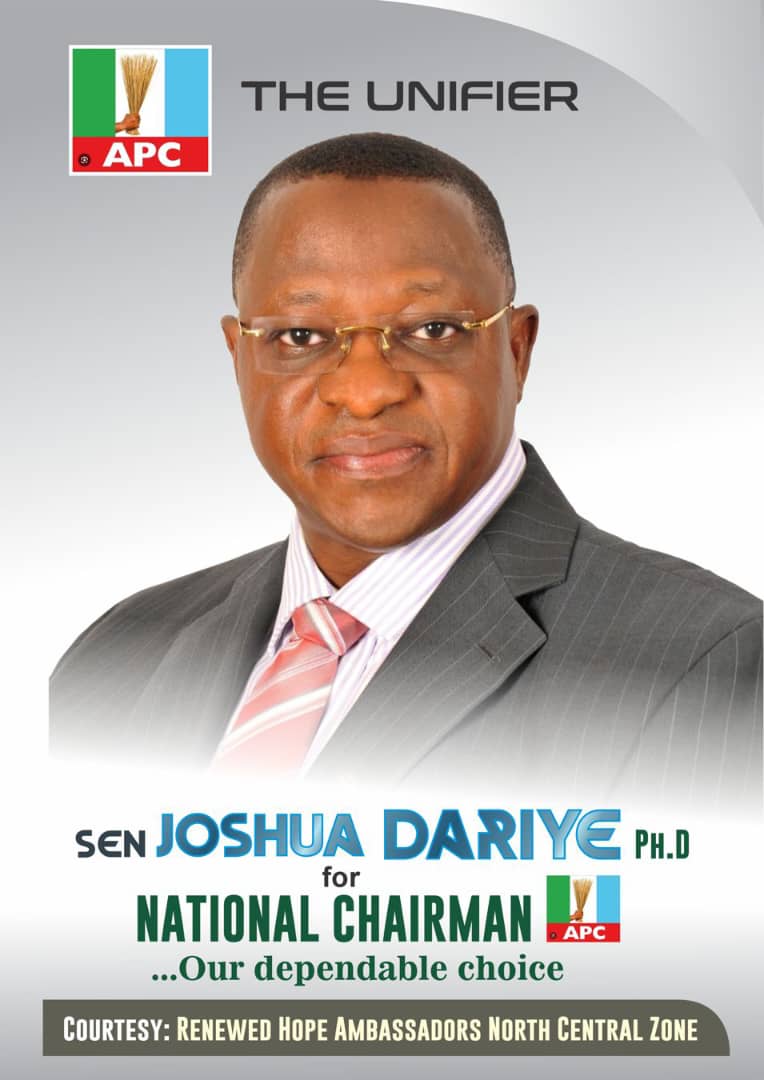 Why Sen.Dariye should replace Ganduje as National Chairman of APC