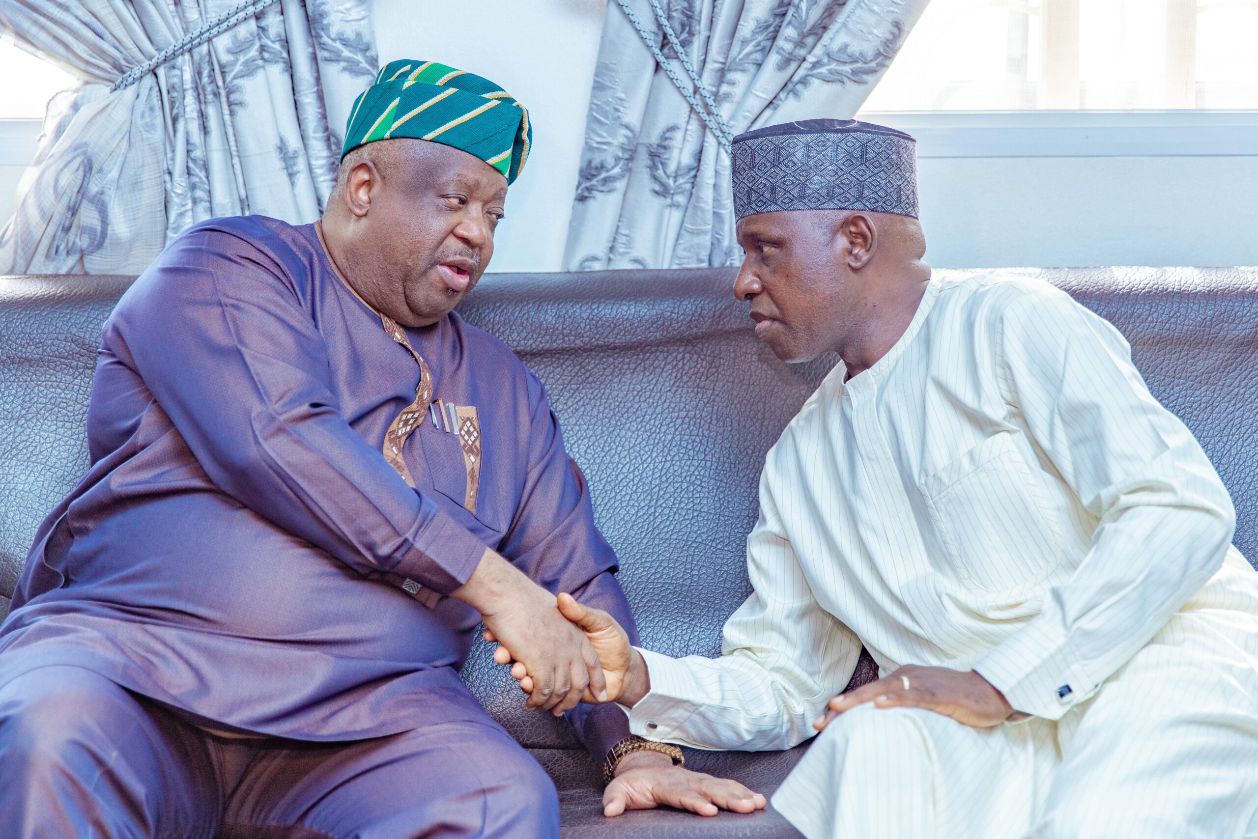 Governor Mutfwang Offers Condolences to Senator I. D. Gyang and Family on the Passing of Their Mother at 95
