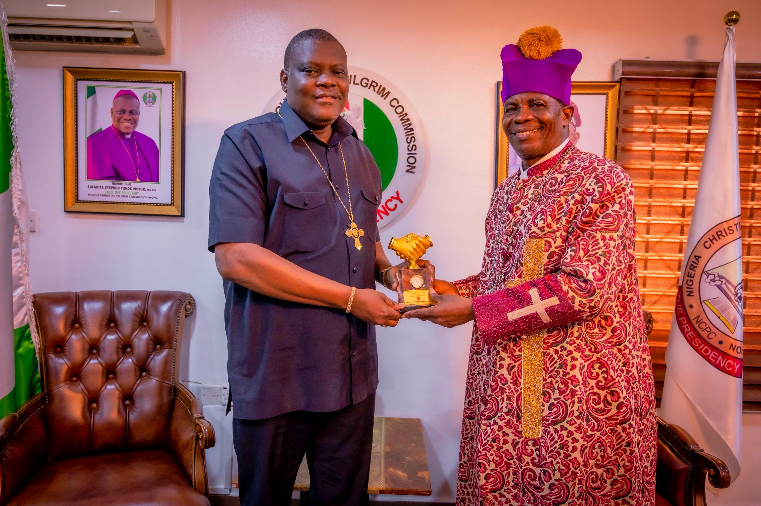 NCPC Boss, Bishop Adegbite Bags Award of Excellence