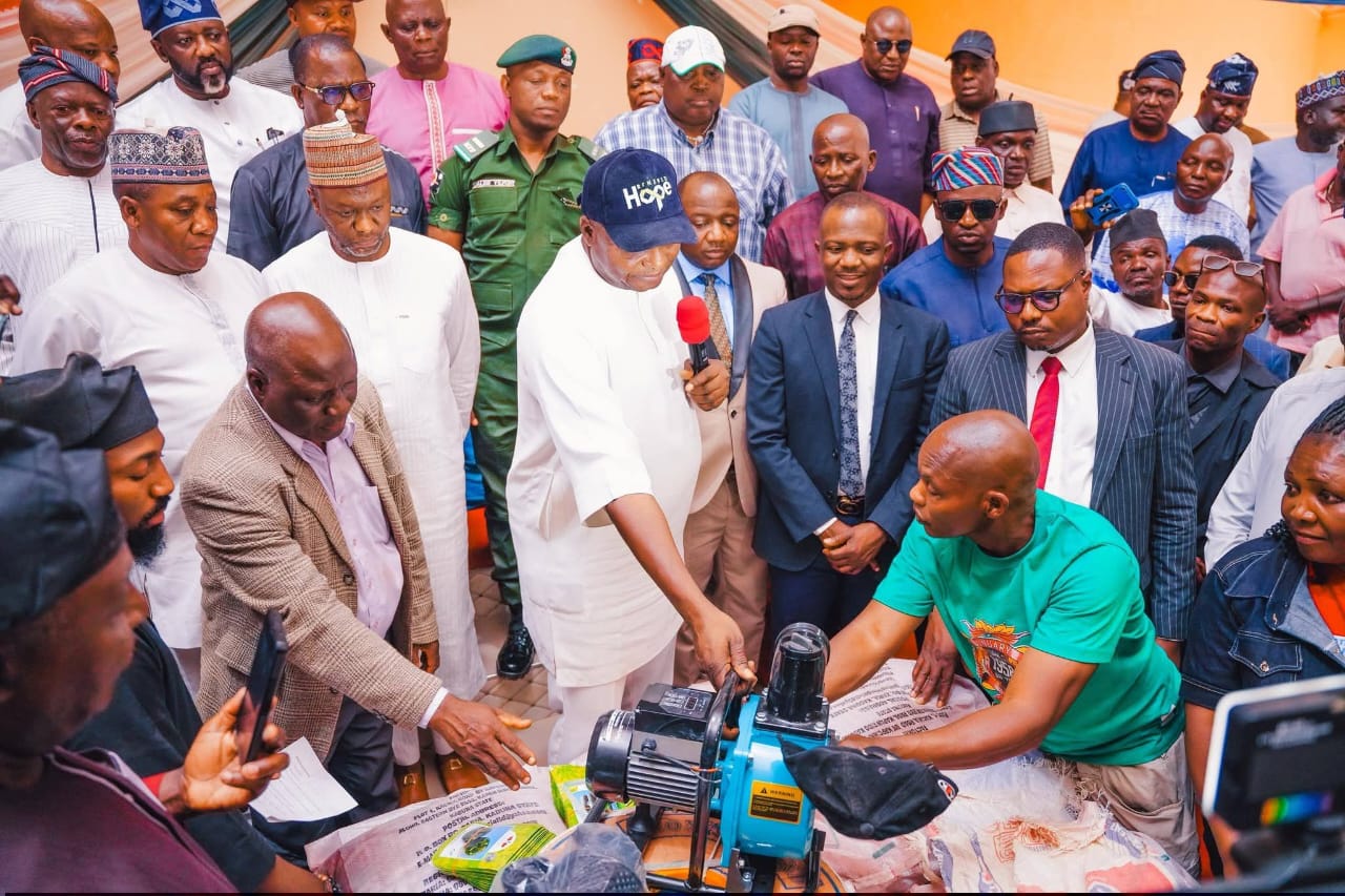 APC National Chairman Empowers Plateau Farmers with Tractor, Solar Irrigation Systems, Improved Seeds