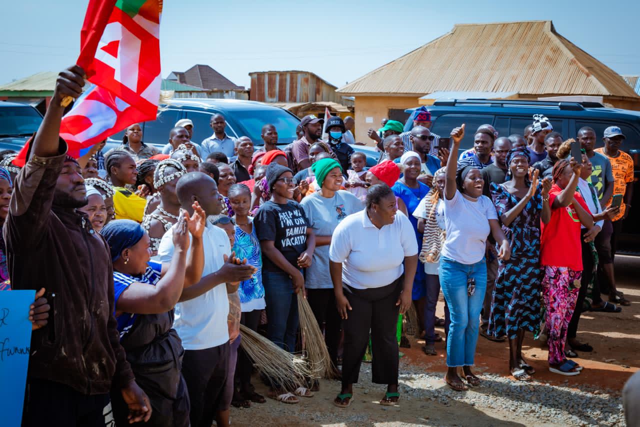 Jubilation as Governor Mutfwang Flags off Road Network Project Linking Jos North, Jos East, and Jos South LGA