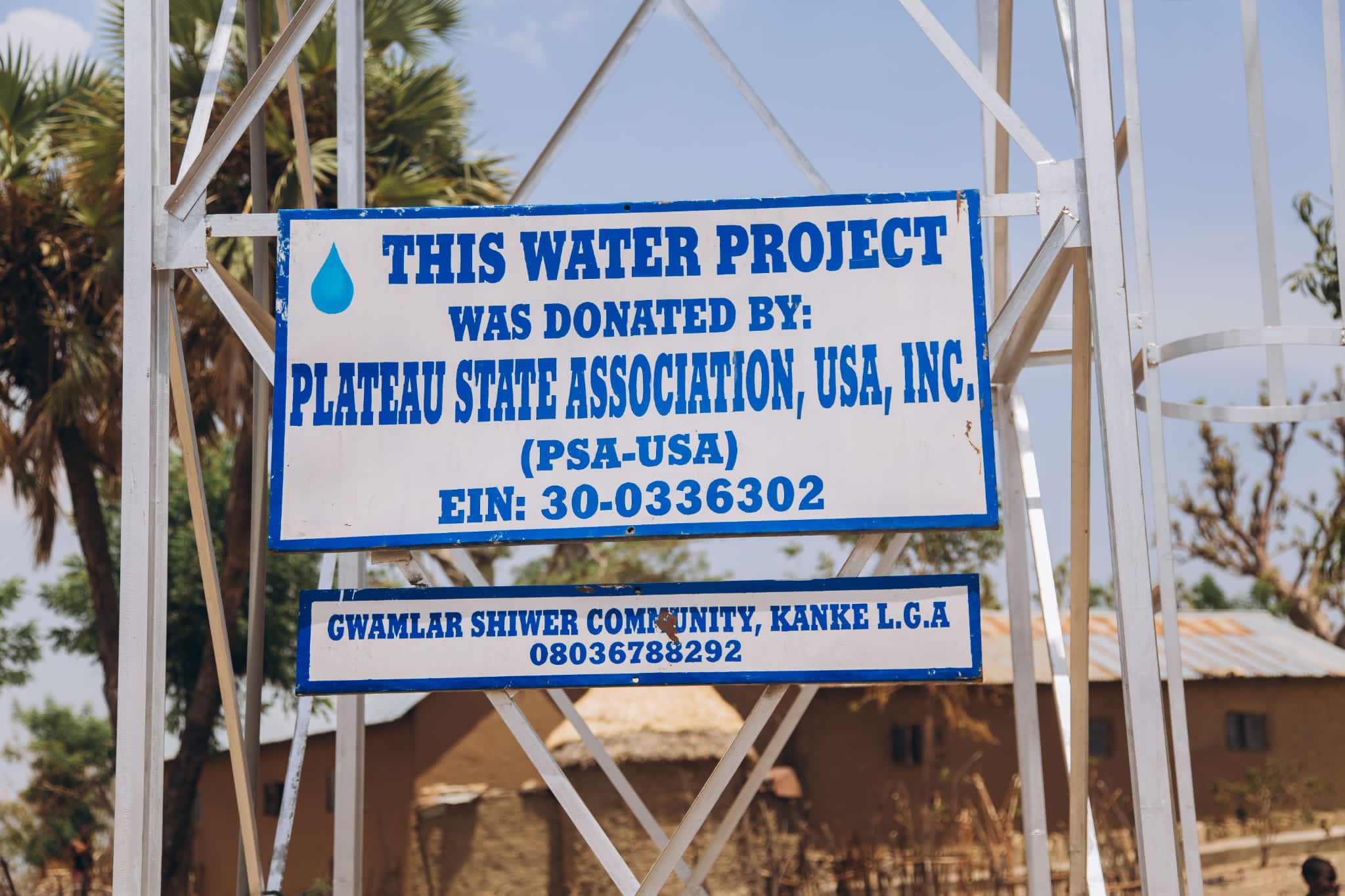Plateau State Association USA Launches Borehole Projects to Alleviate Water Scarcity in Plateau Communities