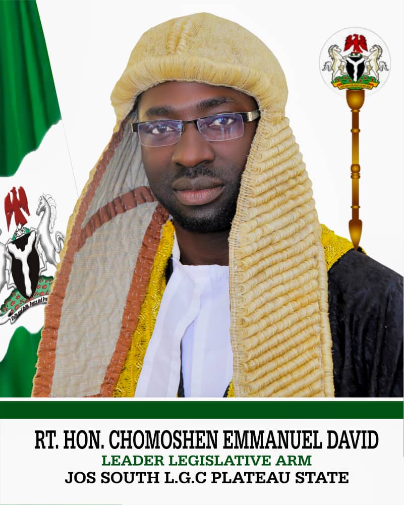 Jos South Legislative Council Endorses Leader Hon. Chomoshen Emmanuel as Their Consensus Candidate for the 2027 House of Assembly Seat