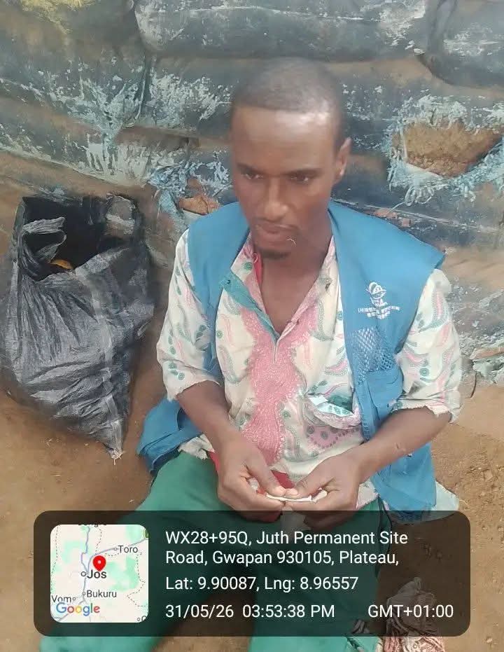 Jos:  Army Arrest Suspected Bandit