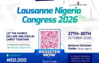 5,000 Christian Leaders to Gather in Abuja for First Lausanne Nigeria Congress in Over a Decade
