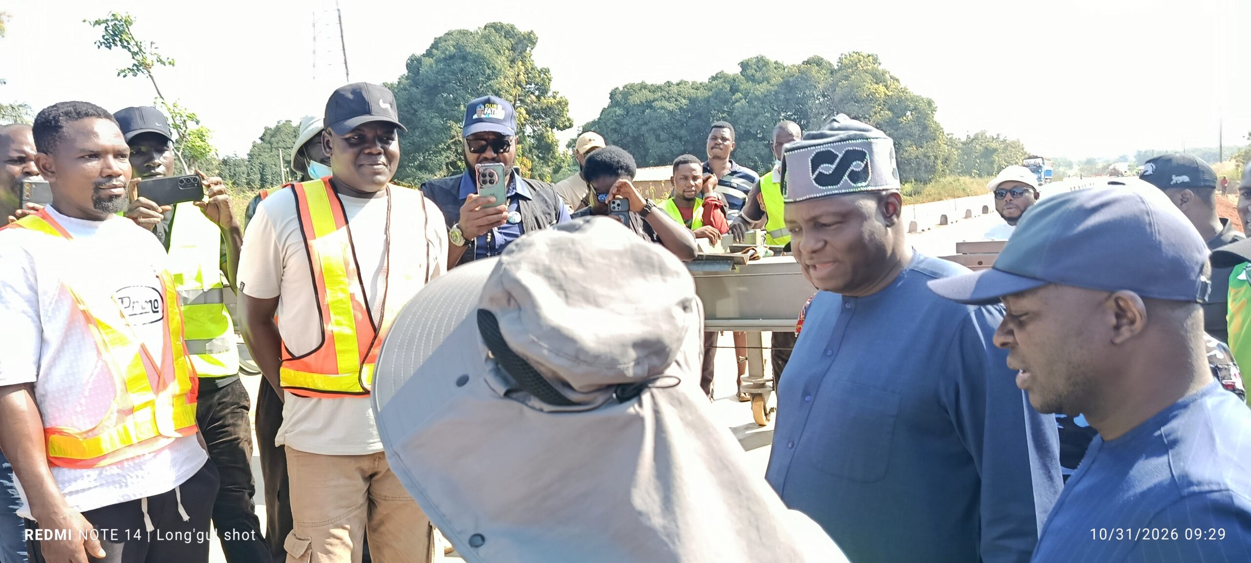 Yilwatda Inspects Akwanga–Jos Road, Declares Tinubu’s Projects Unbeatable Campaign Asset.